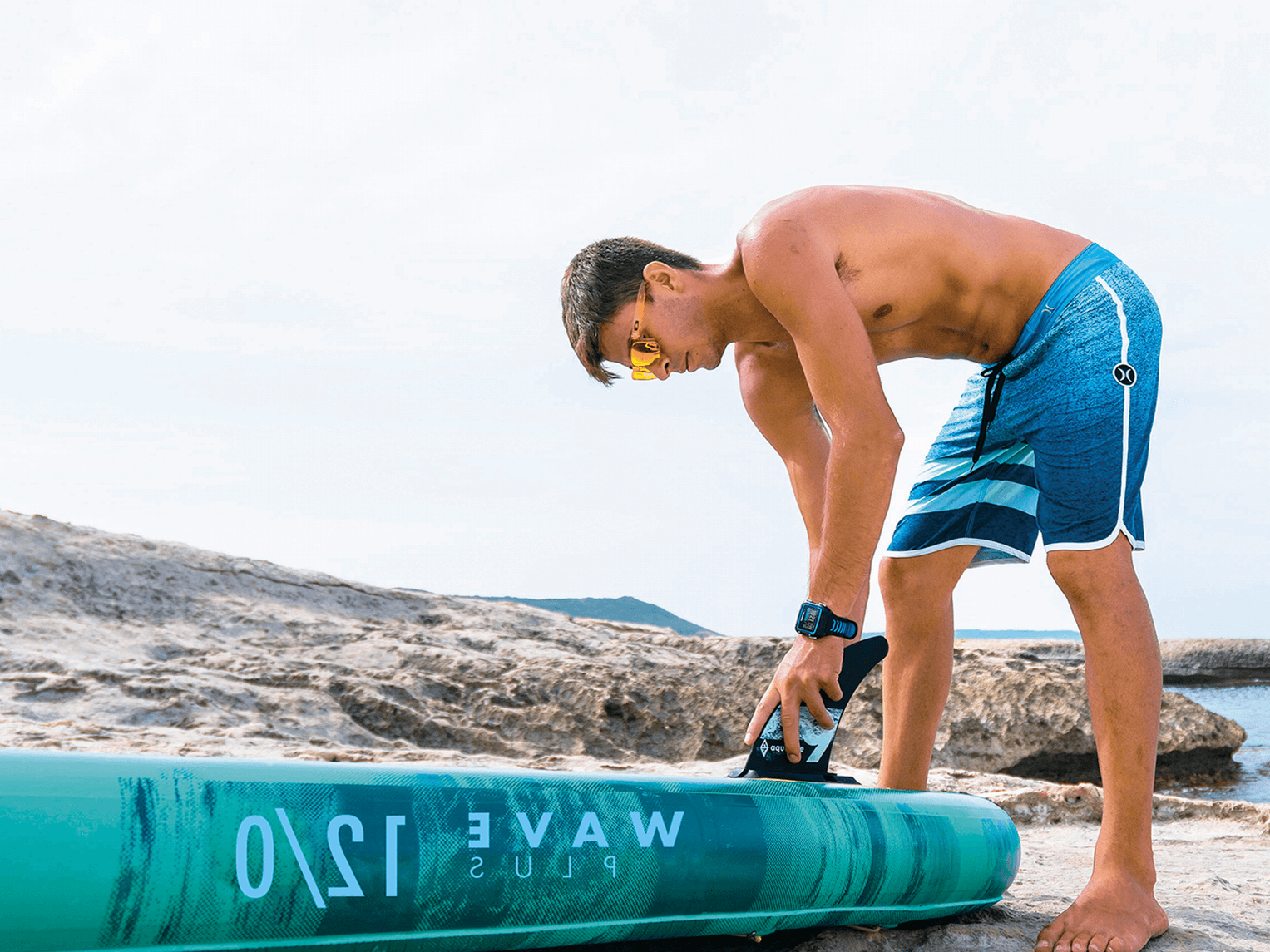 sup board vin positioneren